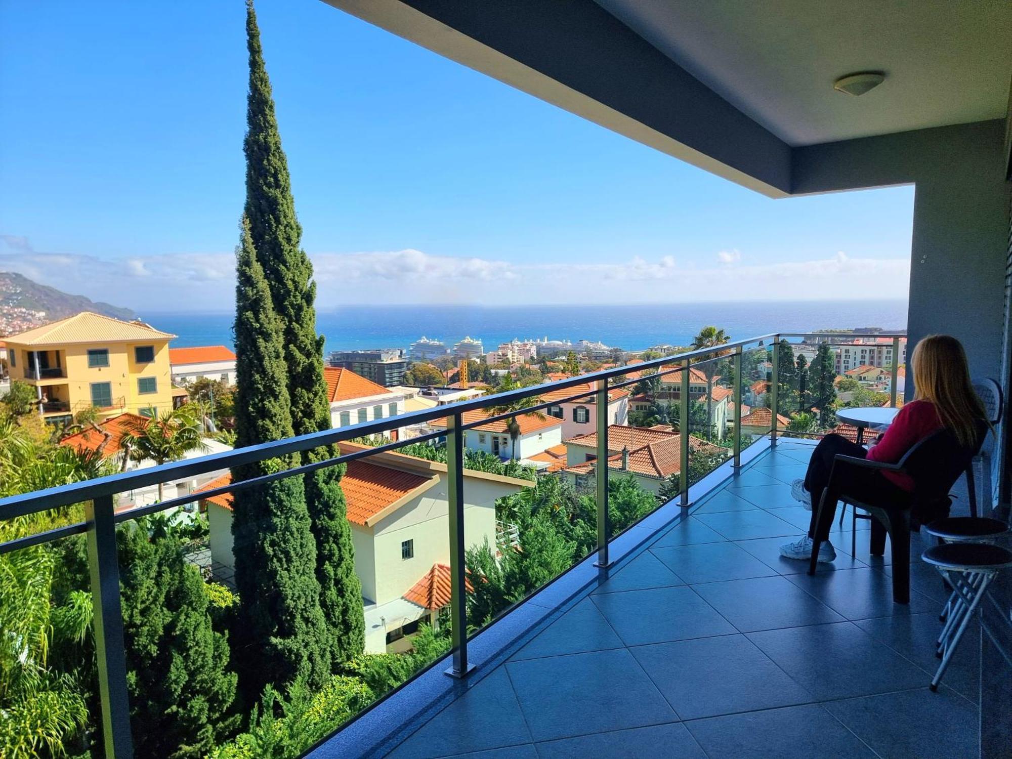 Big Apartment With Ocean Views, Ideal For Groups Funchal (Madeira) Exteriör bild